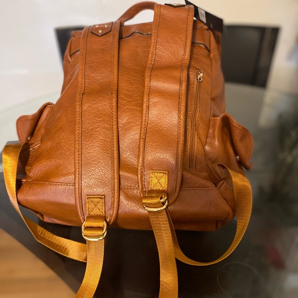 Vachetta Fashion Bag – Leather Backpack - Tan / Brown - Picture 4 of 10